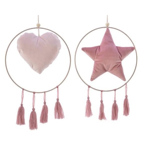 ORNAMENTO CUORESTELLA VELVET PINK